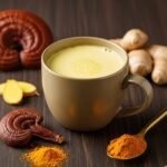 Leche Dorada con Reishi y Cúrcuma: La Bebida Perfecta para Relajarte Antes de Dormir