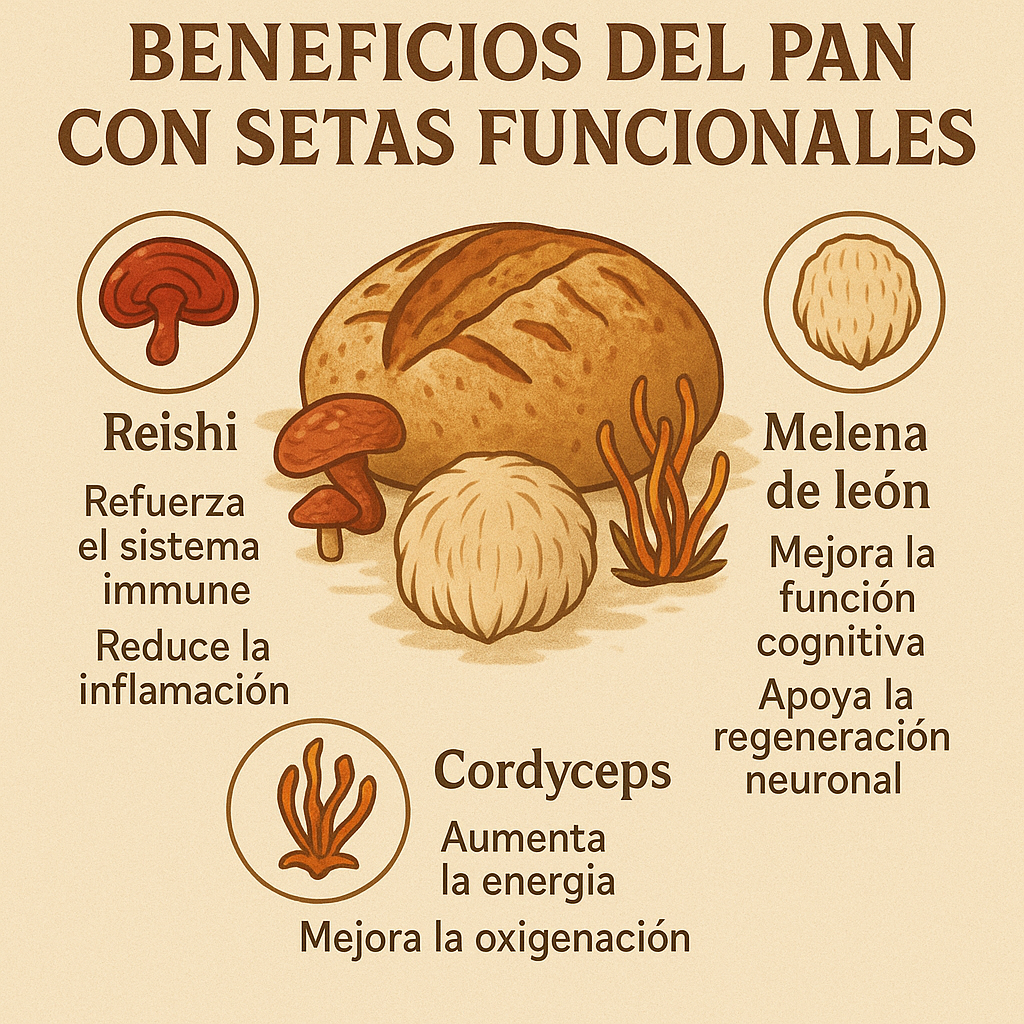 ¿Qué hongos tienen propiedades antiinflamatorias naturales?