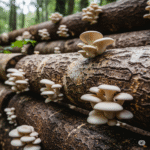 ¿Qué hongos se cultivan en madera sin esterilización?