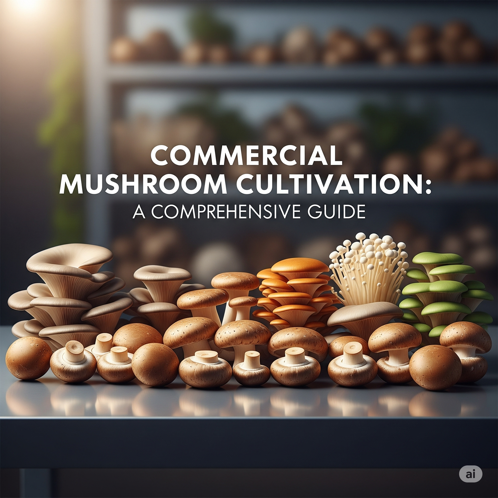 imagen de portada de curso para apreder a produccir setas a nivel comercial